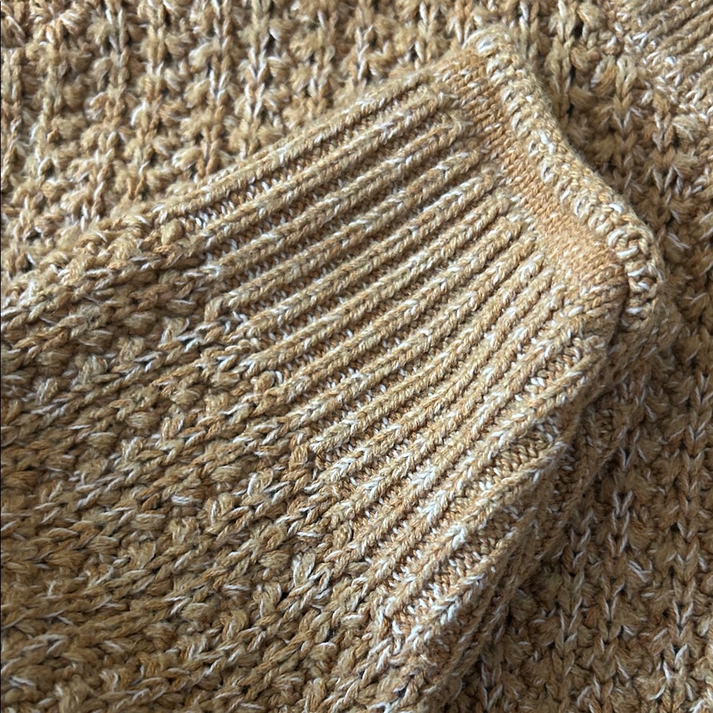 Universal Thread Textured Mustard Sweater - Picture 5 of 6
